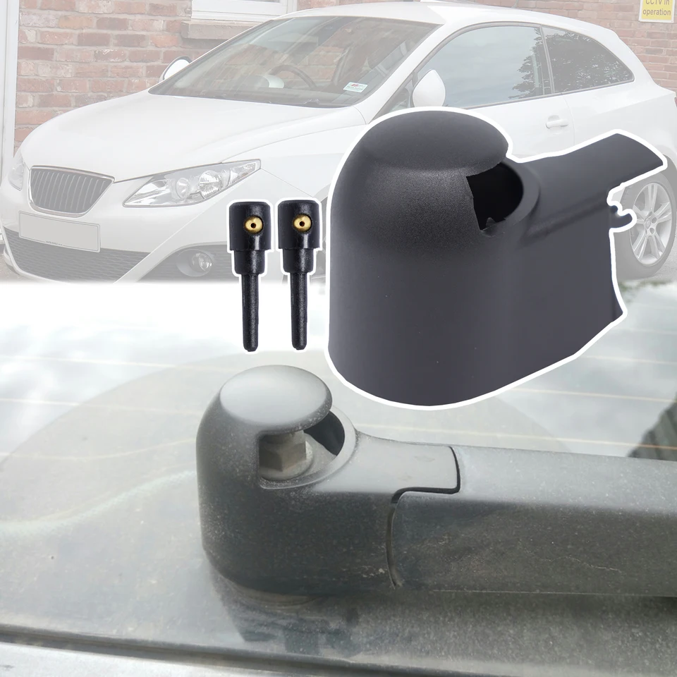 Acheter Bras D'essuie-glace Arrière, Capuchon à Bascule, Pour VW Caddy 2K 2004 – 2017 Touran 1T Skoda Octavia MK1 Seat Alhambra Ibiza Arosa