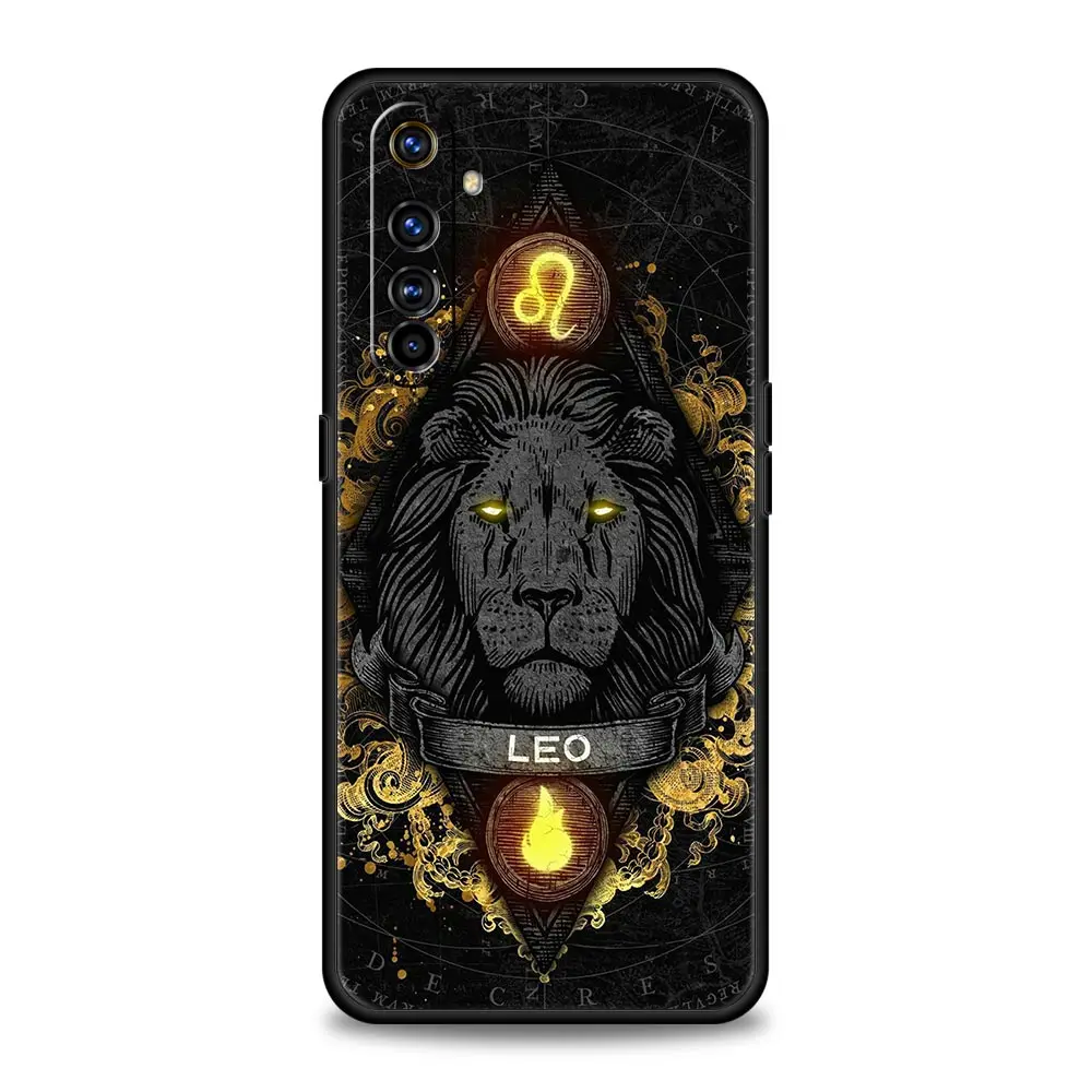 Zodiac-Inspired Protective Case for Realme - Aries, Leo, Libra, Pisces, Virgo Design