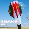 3D 55M Giant Software Snake Kite Inflatable Adult Kite Tearproof Nylon Kite Outdoor Easy To Fly Single Line Kite Storage Bag 3