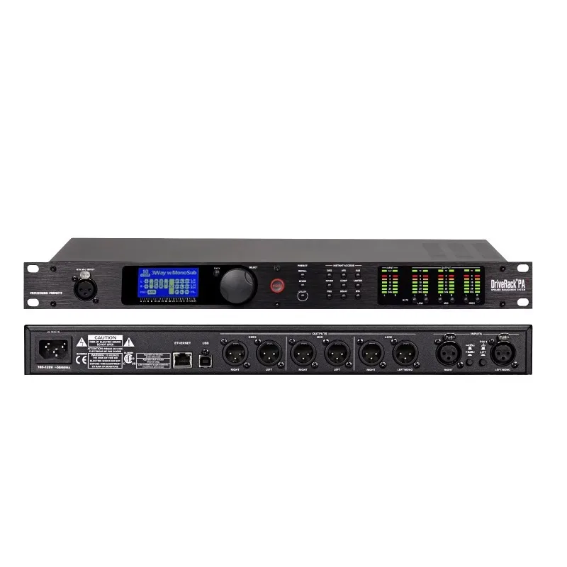 DBX DriveRack PA2 DSP 오디오 프로세서 음향 장비 전문 디지털 오디오 프로세서 사운드 시스템