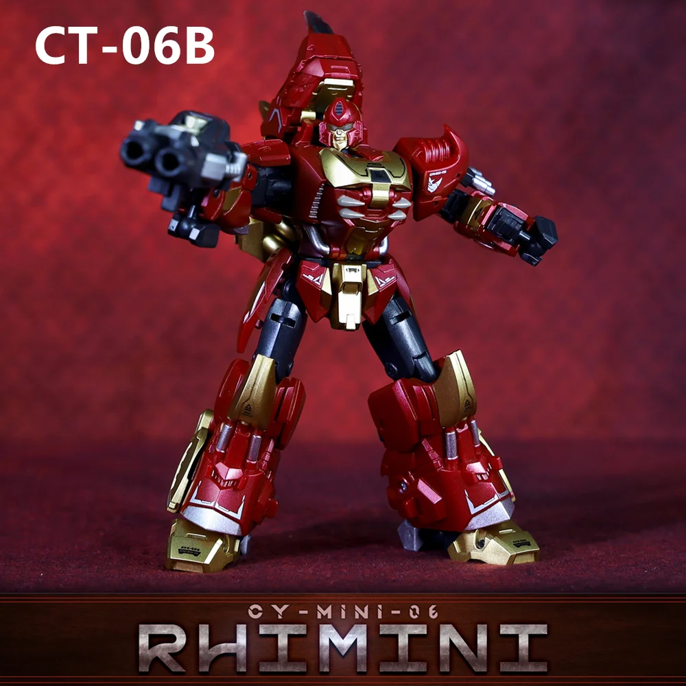 

Transformation Cang-Toys CT-06B CT06B CY-Mini-06 CHIYOU Rhimint Rhino Predaking Action Figure With Box IN STOCK