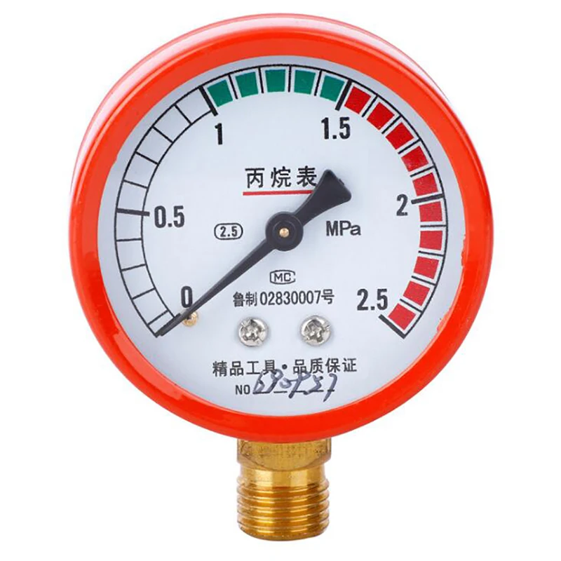 Low Pressure Gauge for Propane Regulator 0-30 psi 2 inches for LDP Regulators 
