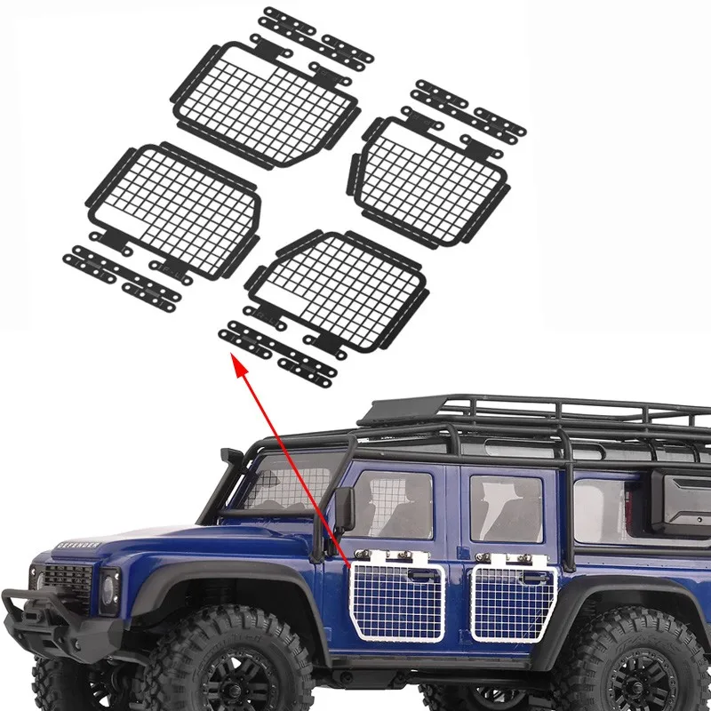Grc Stainless Steel Reversible Window Guard Mesh For Traxxas 1/18 Trx4m ...