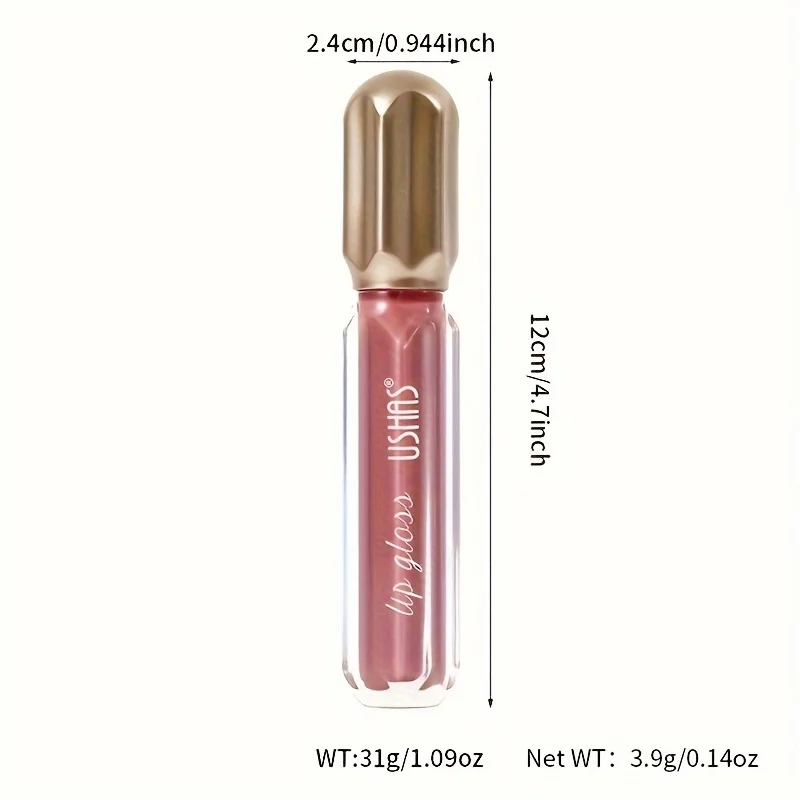 5-Color Jelly Lipsticks, Temperature Color Changing Crystal Flower Lip Gloss, Long Lasting Nourishing Hydrating Rosehip Oil Lips 4