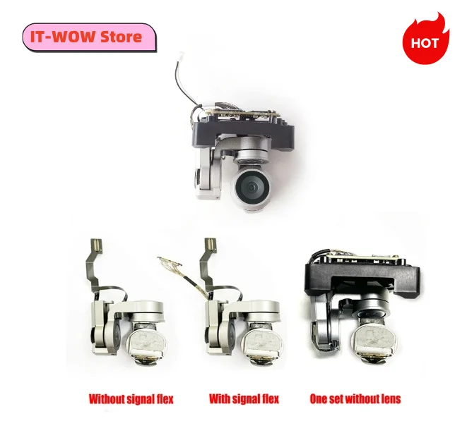 

Для объектива камеры DJI Mavic Pro Gimbal Arm Motor с карданный трос + с сигнальным кабелем для RC Drone FPV HD 4K Gimbal запасные части