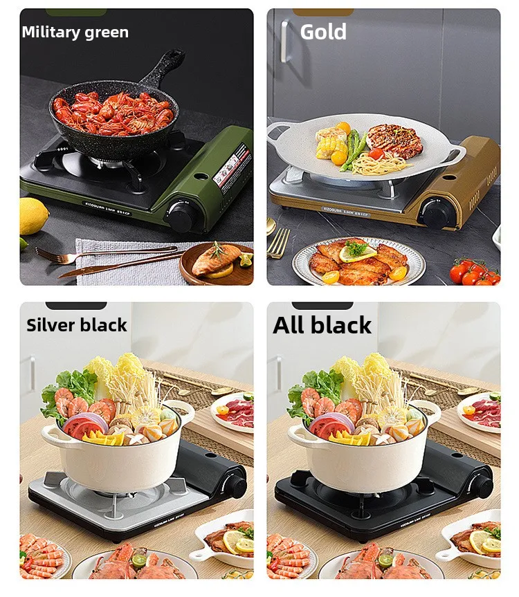 2025 Portable Outdoor Cooker Hot Pot Small Durable Magnetic Casca Design for Camping And Travel 2