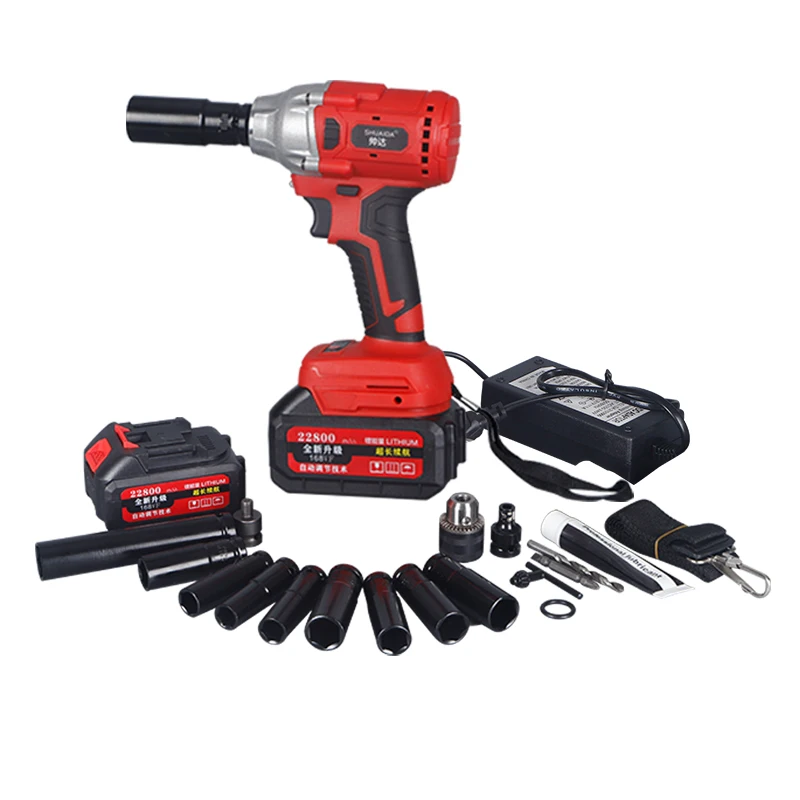 Multifunctional high torque power tool professional brushless impact screwdriver rechargeable advanced electric wrench advanced set of 40 carbon brushes in 10 sizes ideal for mak power tools your go to solution for tool maintenance