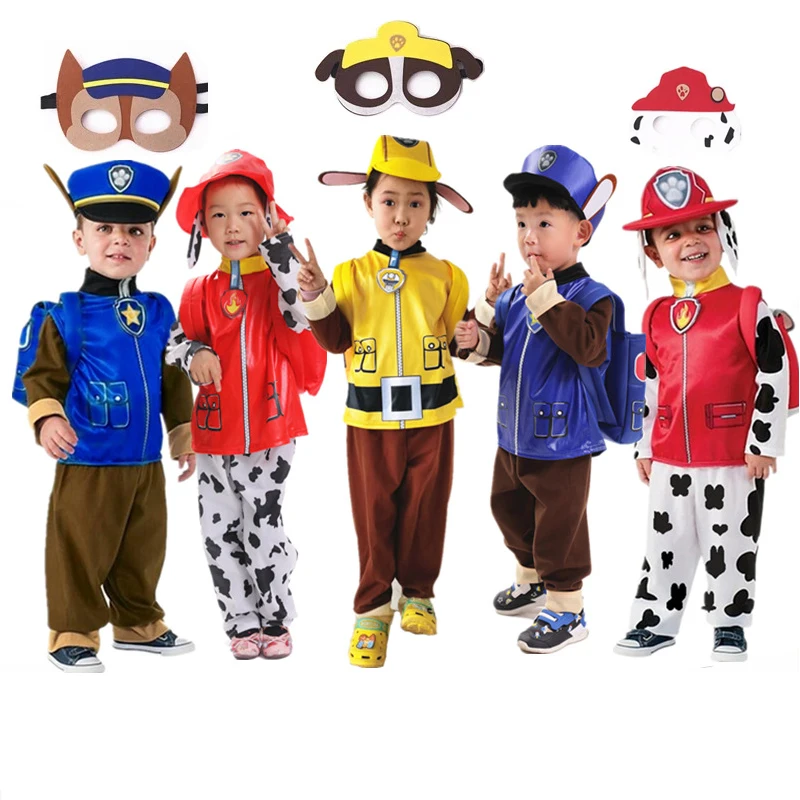 Disfraz Trajes De Paw Patrol Para NiÃ±as Patrulla Canina Ropa De