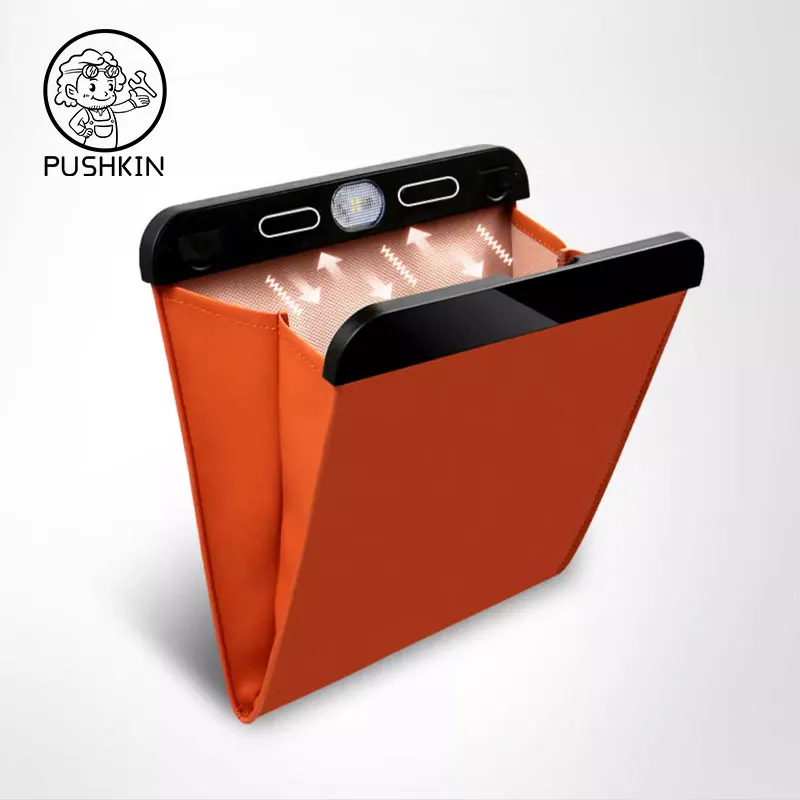 For Li Lixiang L7 L8 L9 Car Rear Garbage Bag Interior Car Seat Back Hanging Chair Back Storage Bag Accessories