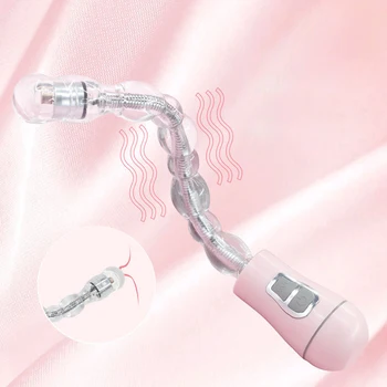 EXVOID Vagina Open Flexible Butt Plug Long Dildo Vibrator Anal Vibrator Sex Toys for Women G Spot Massager Anal Beads Sextoys 4