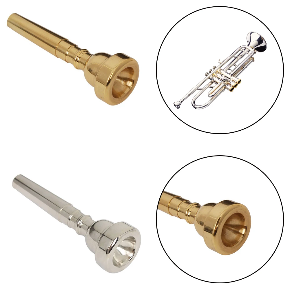 Bullet-Shape Mouthpiece Tone Musical Trumpet 7C Size Fit Yamaha Bach