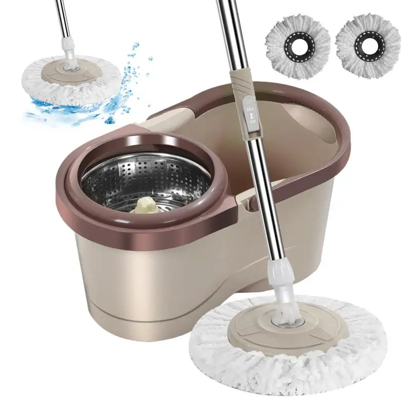 

Spin mop labor-saving lazy hand-free hand-washing mop self-twisting water household cleaning mop bucket mop floor cleaning tool