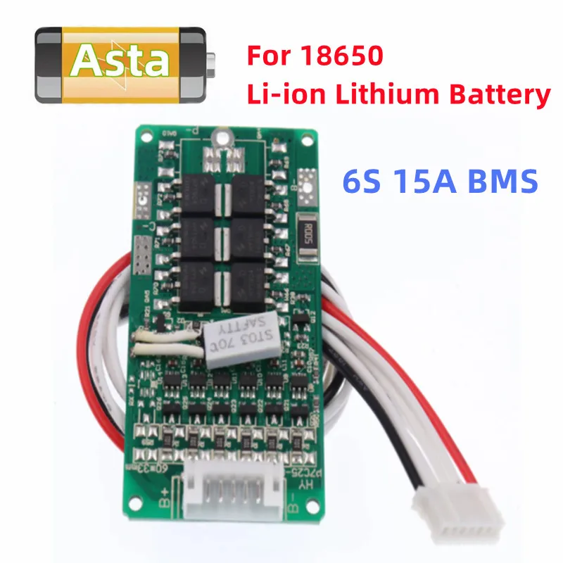 

Brand new 6S/7S/10S/13SPacks BMS PCB Protection Board For 18650 Li-ion Lithium Battery Cell 15~45A