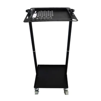 Carrello Portautensili per Riparazione Ammaccature Auto e Lavaggio Auto, Carrello Multifunzionale a 2 Ripiani per Officina Meccanica