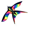 1.7m Easy to Fly Colorful Rainbow Bird Kite Outdoor Fun Sports Beach Triangle Kite Beginners Kids Adults Outdoor Toys Kite Gifts 2