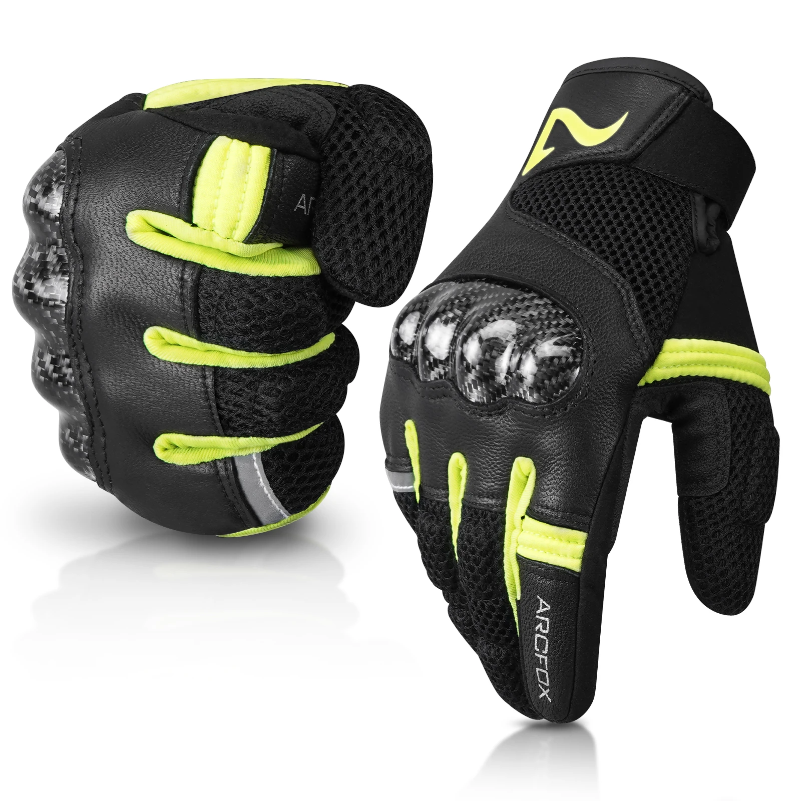 

Мотоциклетные Перчатки для Kawasaki Z1000SX KTM Duke, 390 углеродная оболочка, гоночные мотоциклетные перчатки с сенсорным экраном, мужское Защитное снаряжение для езды