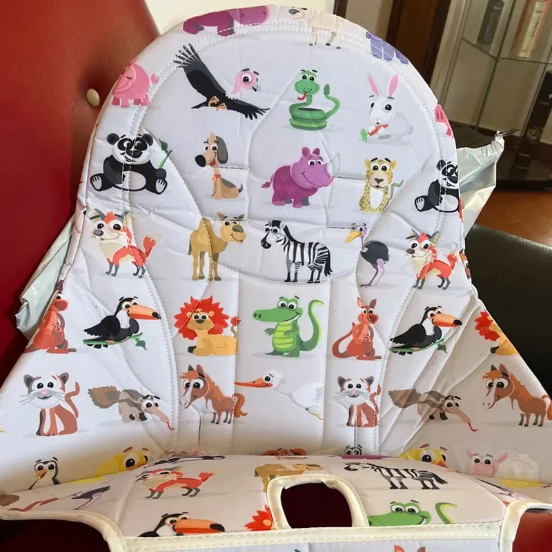Stroller Seat Cushion Stroller Accessories Baby Highchair Accessories Cute Baby Chair Cushion Oxford Cover Compatible for Prima Pappa Siesta Zero 3 Aag Baoneo Dinner Chair Seat Case Bebe Accessories