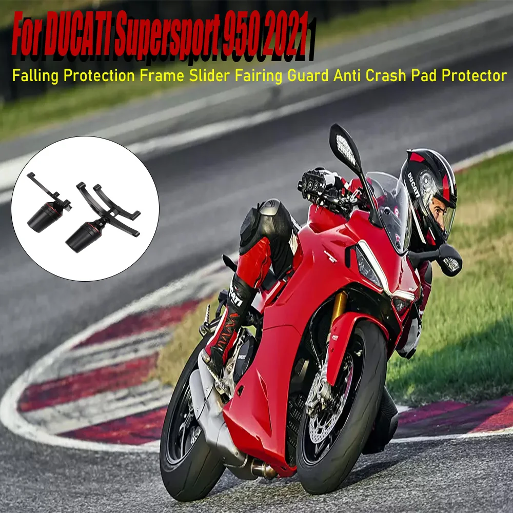 

Motorcycle Accessories For DUCATI Supersport 950 2021 Falling Protection Frame Slider Fairing Guard Anti Crash Pad Protector