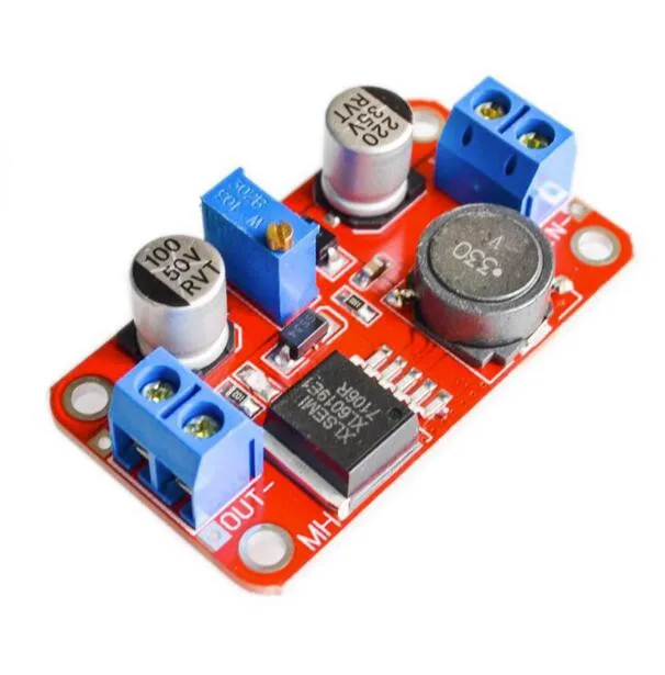 DC-DC 스텝 업 전원 모듈 부스트 볼트 컨버터, 3.3V-35V, 5V, 6V, 9V, 12V, 24V, XL6019, 1 개, 5A 