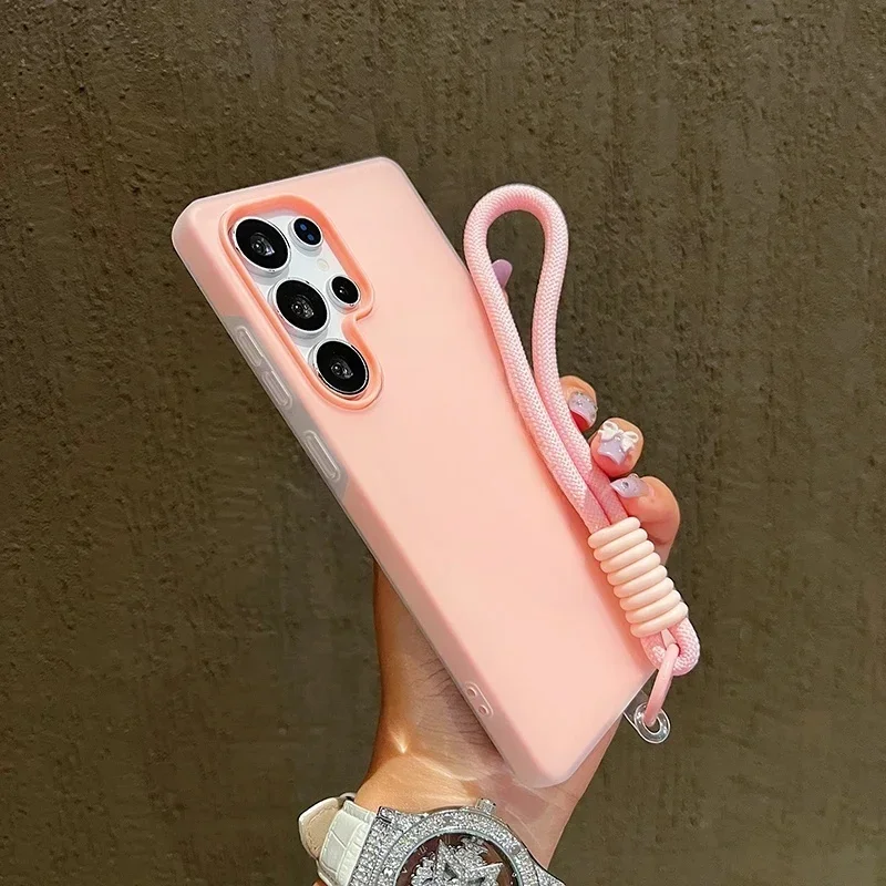 Candy Clear Case with Hand Strap