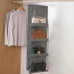 Transparent Hanging Closet Organizer for Handbags and Accessories (A5)
