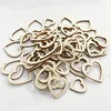 2022 Hot Sale 100pcs Popular Hollow Love Heart Wooden DIY craft Laser Cut Embellishment Craft Decor Ornaments Wedding Decoration - Image 5