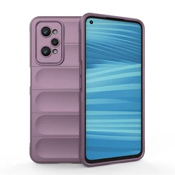 Shockproof Anti - Slip Silicone Full Cover Phone Case for Realme GT Neo 5 240W (Purple)