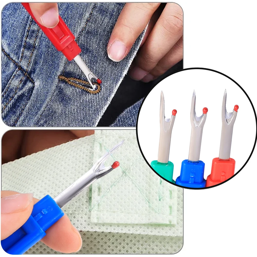 Foldable Stitch Ripper Plastic Thread Seam Ripper Cutter Remover Sewing DIY  Tool