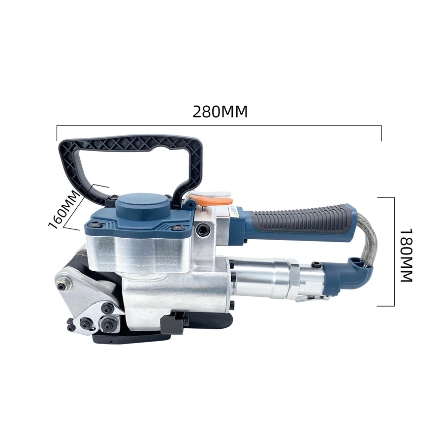 

Handheld Pneumatic Strapping Tool B19 Pallet Packing Machine Straps Welding Machine For PET/PP straps