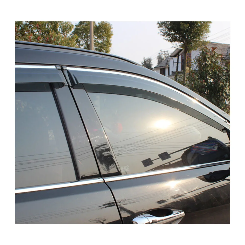 Car Stick Lamp Plastic Window Glass Wind Visor Rain/Sun Guard Vent 4PCs For Mazda CX-5 CX5 2nd Gen