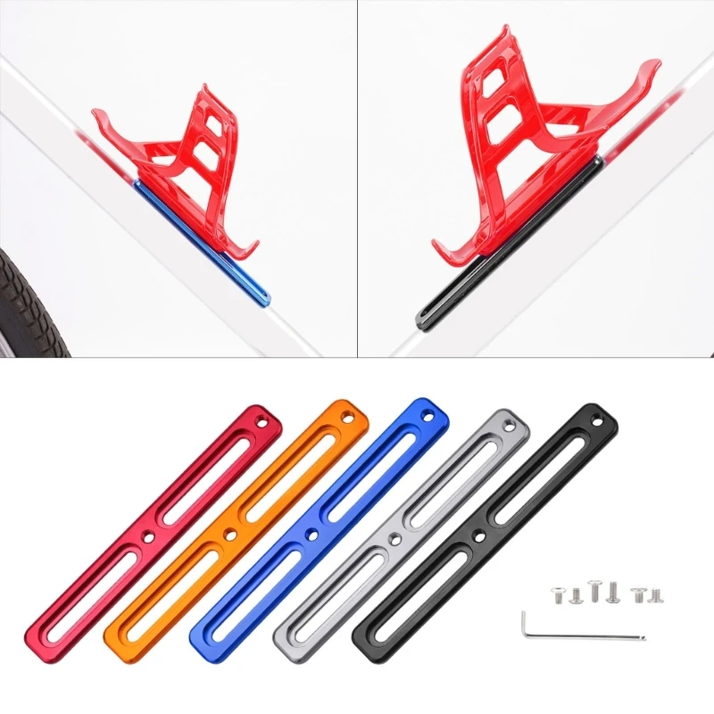 

Bike Bottle Holder Mounting Base Bicycles Bottle Cage Mount Adapter Aluminum Alloy Bottle Cage Extension Adapter Drop Shipping