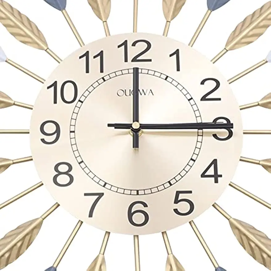 

Wall Clock Creative Acrylic Swing Living Room Bedroom Silent Home Fashion Clock Wall Clock with Pendulum Large Size