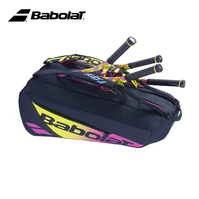 Mochila De tenis BABOLAT profesional Original PURE AERO RAFA 1ª y 2ª generación, bolsa para raquetas de tenis 3R 6R 12R Squash