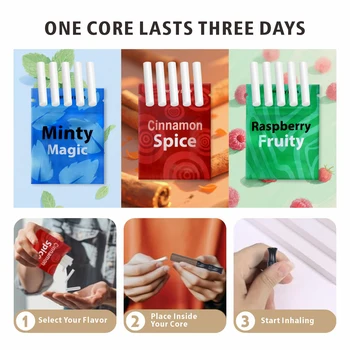 Nicotine Free Flavored Air Inhaler Stop Vaping