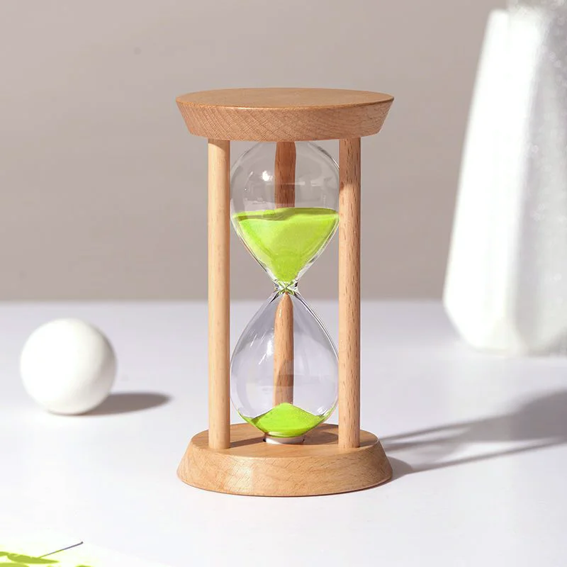 Set Clessidre A Sabbia - 5 Pezzi Da 3,5,10,15,30 Minuti | Timer Per Cucina, Gestione Tempo E Giochi - Foto 8