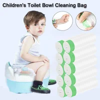 1/5/10 Roll Universal Potty Training Toilet Seat Bin Bags Travel Potty Liners Baby Poop Bags Easy-To-Tie Diapers Bags 1