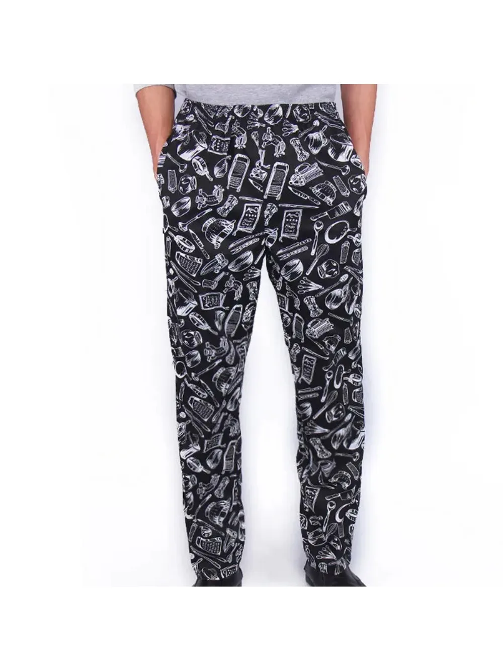 Pantalones Estampados Mujer Pantalones De Chef Con Estampado