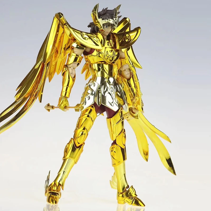 Figurine Saint Seiya - Chevalier D'Or Aiolos Du Sagittaire 24K, CS, PVC, Neuf Scellé