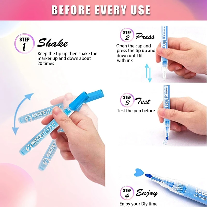 Рисунок 6 - 24 цвета, художественный маркер