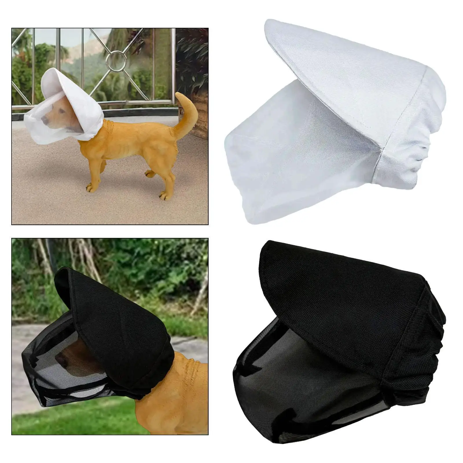 for Dogs Face Guard Mesh Gifts Professional Breathable Multifunctional Dog Cap