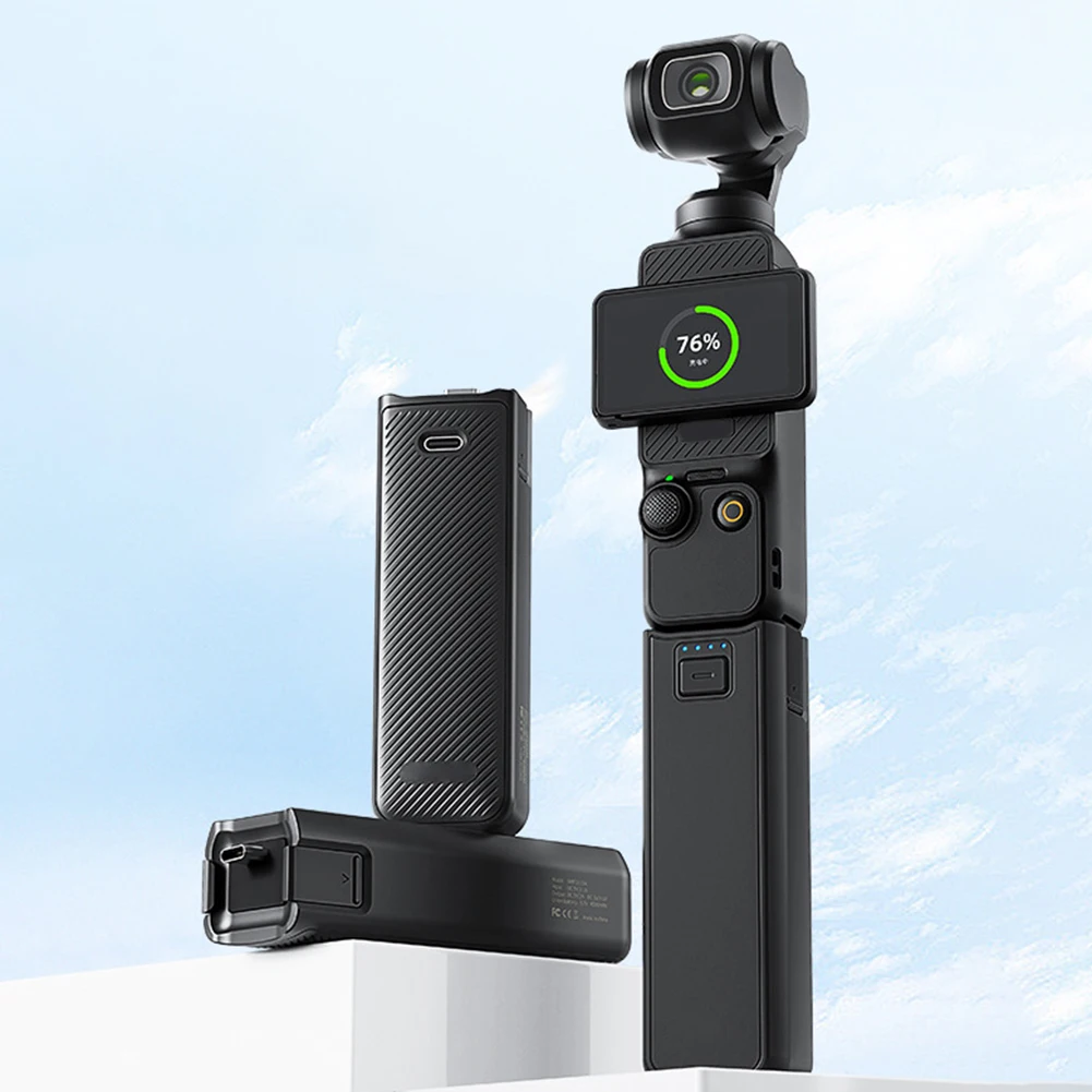 Description Picture 5 of item4500Mah Battery for DJI Osmo Pocket 3 Camera Accessories 10W Handheld Handle Grip Mobile Power Bank Charger Camera Power Bank