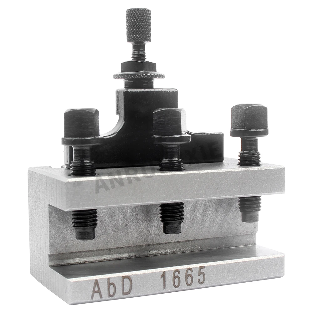 Quick-Change Tool Post Lathe European Style AB Tools Holder Lathe Fixture Set 16x16mm Tool Holder For 180-280mm Bed Swing tool holder lathe tool holder