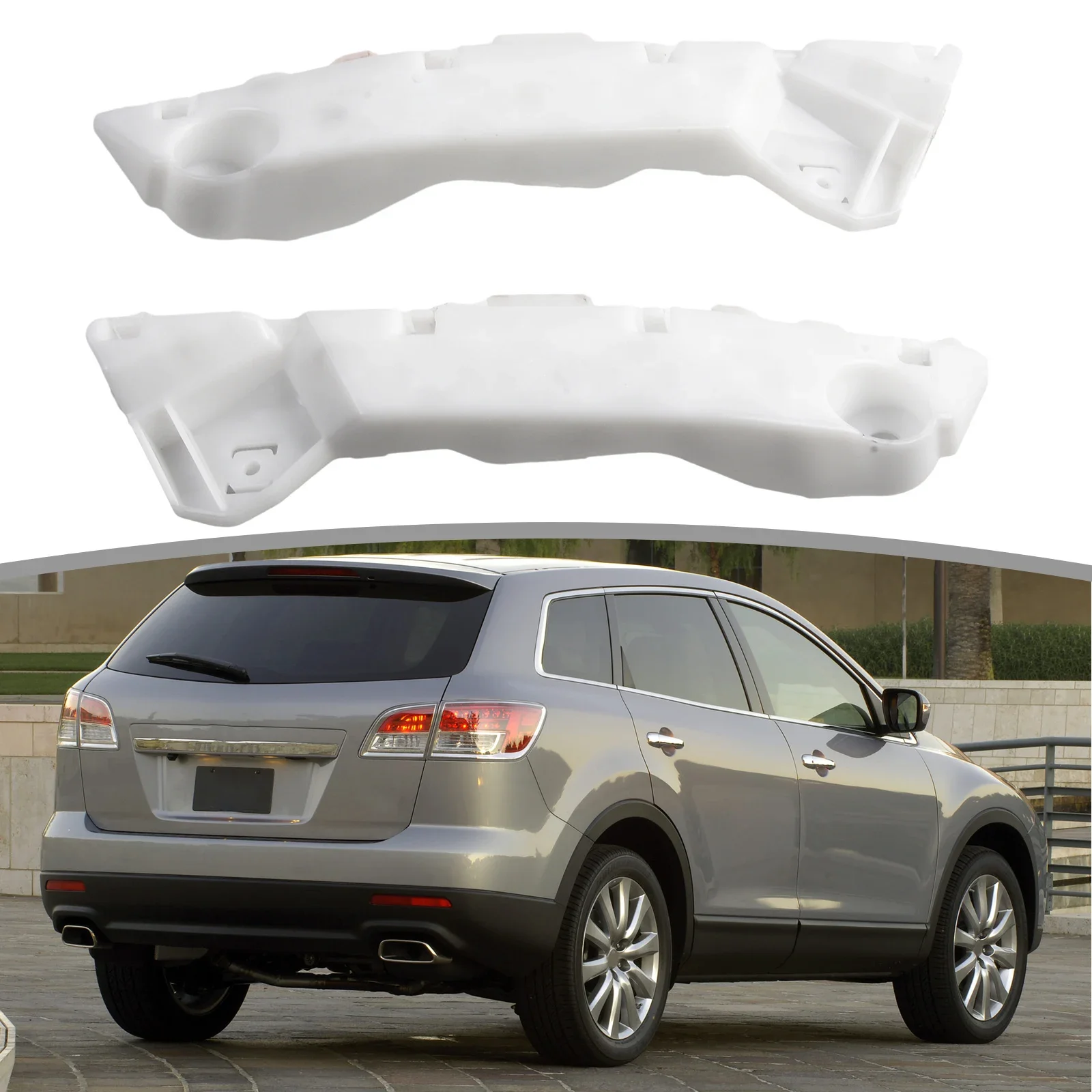 Secure Installation with Left And Right Front Bumper Bracket Retainer for Mazda CX9 20072015 Reliable Protection
