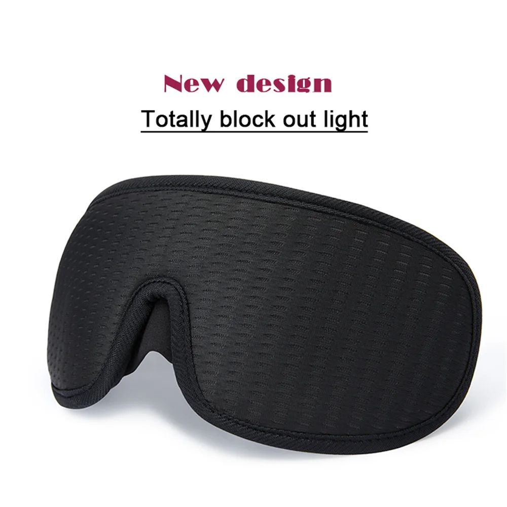 3DSleepingMask100BlackoutBlindfoldLightSoftSleepMaskForEyes