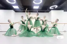  Green Long Ballet Tutu Dress Kids Adult Women Romantic Tutu Swan Lake Dance Ballerina Dress Costumes Ballet Dress Girls 