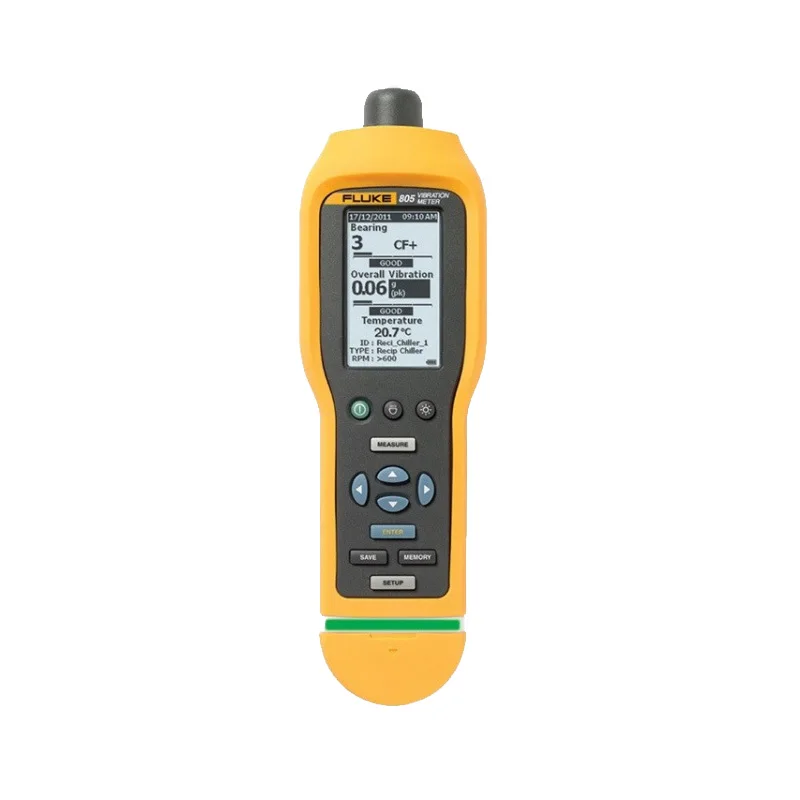 FLUKE 805FC 805ES 805 Vibration Meter Tester Bearing Evaluation Inspection Mechanical Detector Maintenance Troubleshooting Tools