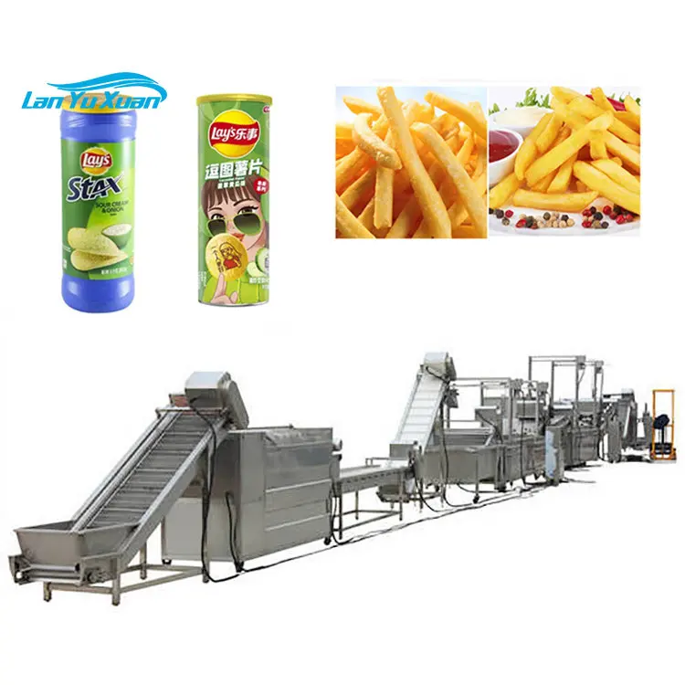 Automatic French Fries Production Line - French Fry Process Line Supplier