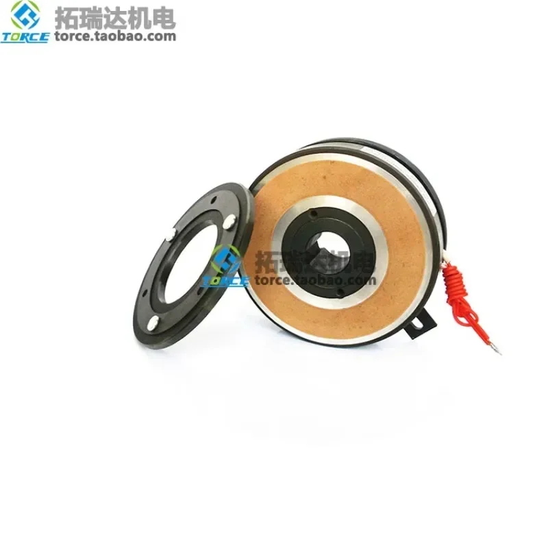 Dry monolithic energized clutch 10KG electromagnetic clutch Small plate flange DLD6-80 24vdc