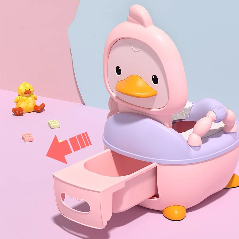 0-6 Years Old Children\'s Pot Soft Baby Potty Plastic Road Pot Infant Cute Toilet Seat Baby Boys And Girls Potty Trainer Seat WC