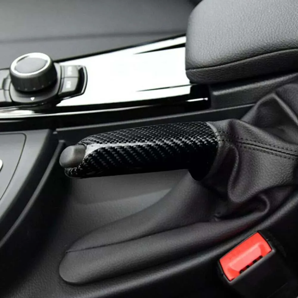 Car Interior Modification Car Interior Upgrade Carbon Fiber Handbrake Anti-corrosion Easy To Use High Universality